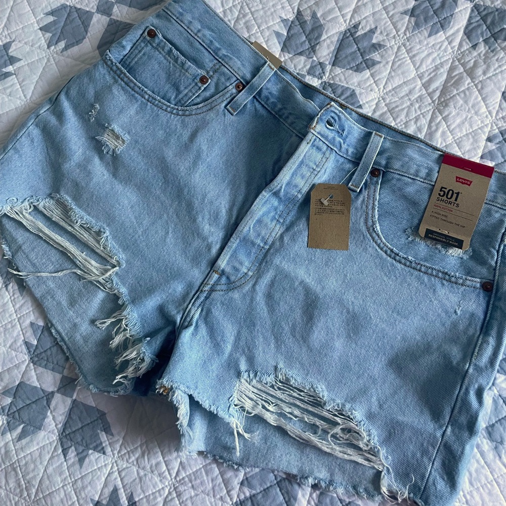 Brand new Levi’s 501 shorts